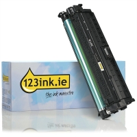 123ink version replaces HP 307A (CE740A) black toner