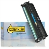 123ink version replaces HP 307A (CE741A) cyan toner