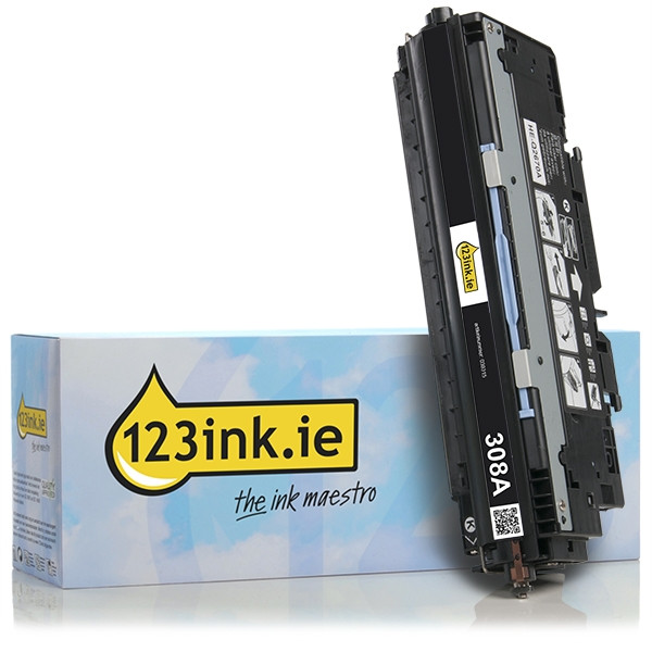 123ink version replaces HP 308A (Q2670A) black toner Q2670AC 039315 - 1