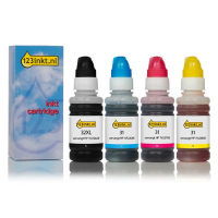 123ink version replaces HP 32XL/HP 31 BK/C/M/Y ink tank 4-pack  127316