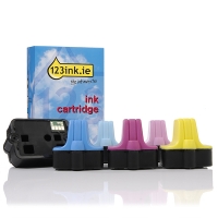 123ink version replaces HP 363 series cartridge 6-pack  031807