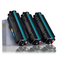 123ink version replaces HP 410X (CF252XM) C/M/Y toner 3-pack CF252XMC 132113