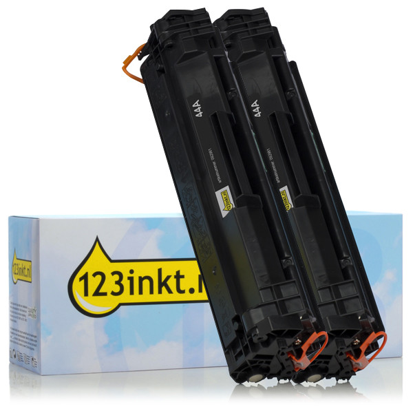 123ink version replaces HP 44A (CF244A) black toner (2-pack) CF244AC 160700 - 1