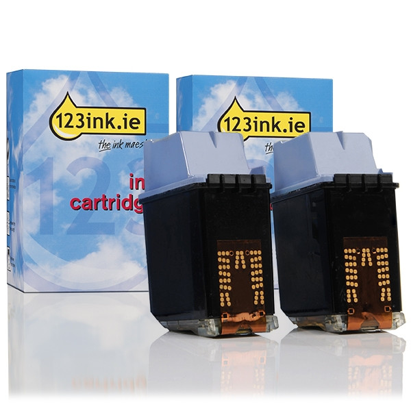 123ink version replaces HP 49 (51649A/AE) colour 2-pack 51649AEC 030142 - 1