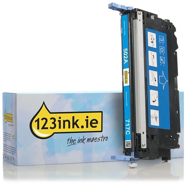 123ink version replaces HP 502A (Q6471A) cyan toner Q6471AC 039586 - 1