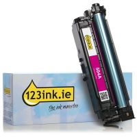 123ink version replaces HP 504A (CE253A) magenta toner CE253AC 039839