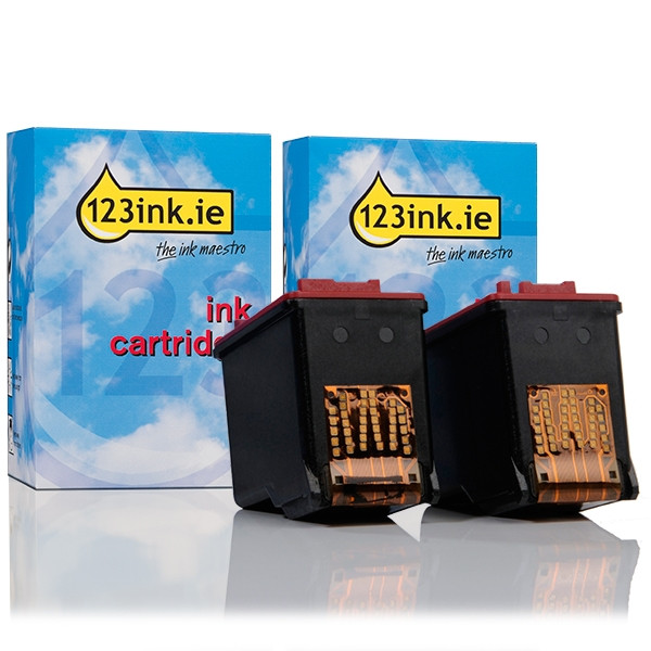 123ink version replaces HP 58 (C6658A/AE) photo 2-pack C6658AEC 031272 - 1