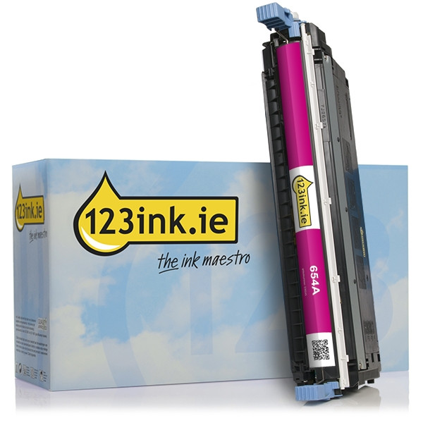 123ink version replaces HP 645A (C9733A) magenta toner C9733AC 039245 - 1