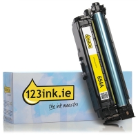 123ink version replaces HP 654A (CF332A) yellow toner CF332AC 054797