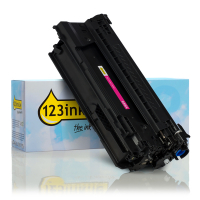 123ink version replaces HP 655A (CF453A) magenta toner