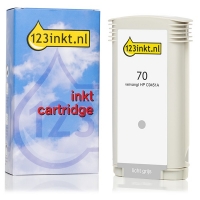 123ink version replaces HP 70 (C9451A) light grey ink cartridge