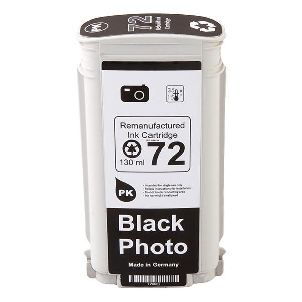 123ink version replaces HP 72 (C9397A) photo black ink cartridge C9397AC 030881 - 1