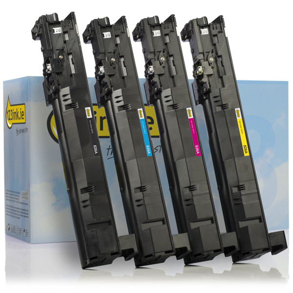 123ink version replaces HP 826A BK/C/M/Y toner 4-pack  130555 - 1