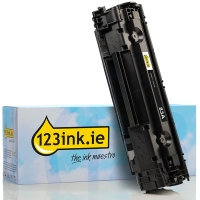 123ink version replaces HP 83A (CF283A) black toner