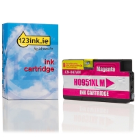 123ink version replaces HP 951XL (CN047AE) high capacity magenta ink cartridge CN047AEC 044139