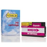 123ink version replaces HP 951 (CN051AE) magenta ink cartridge CN051AEC 044131