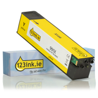 123ink version replaces HP 991X (M0J98AE) high capacity yellow ink cartridge