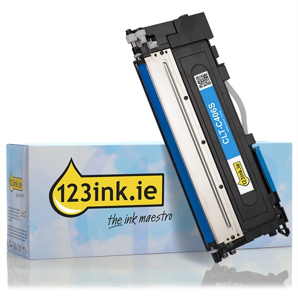 123ink version replaces HP ST984A (CLT-C406S) cyan toner ST984AC 092691 - 1