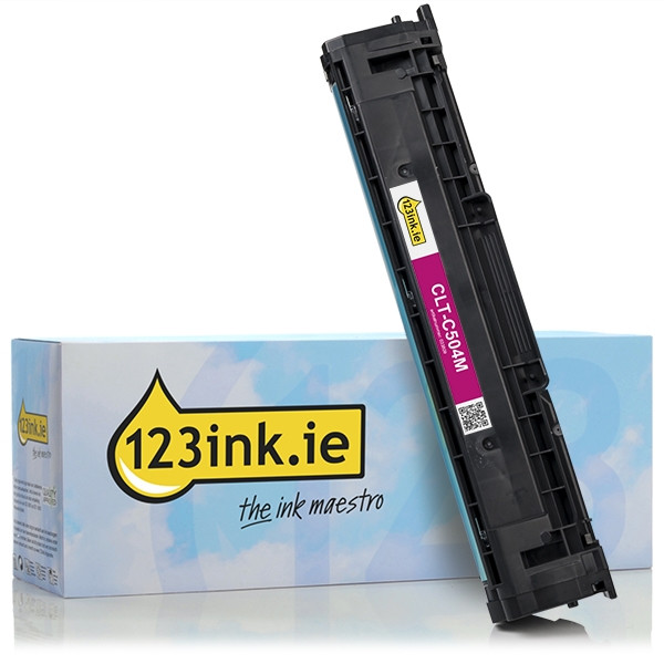 123ink version replaces HP SU292A (CLT-M504S) magenta toner SU292AC 092705 - 1