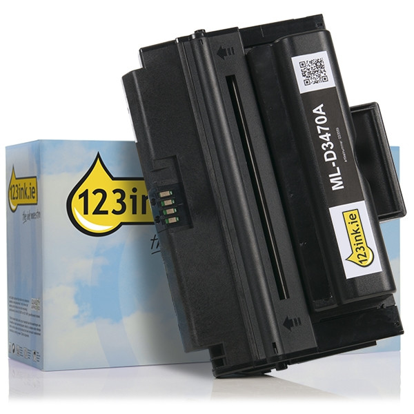 123ink version replaces HP SU665A (ML-D3470A) black toner SU665AC 092513 - 1