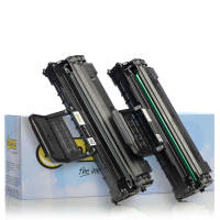 123ink version replaces HP SV118A (MLT-P1082A) black toner 2-pack