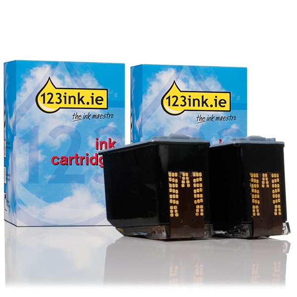 123ink version replaces Samsung M40 black 2-pack  035008 - 1