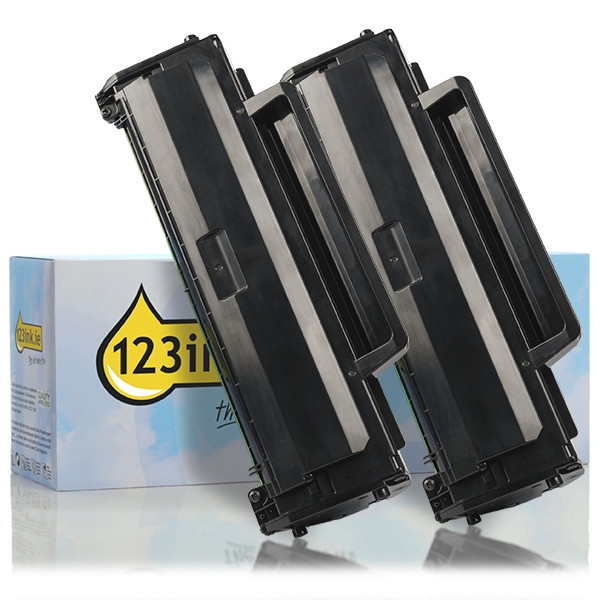 123ink version replaces Samsung MLT-D1042S (SU737A) black toner 2-pack MLT-D1042S/ELSC 130468 - 1