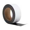 123ink white erasable magnetic label tape, 5cm x 10m