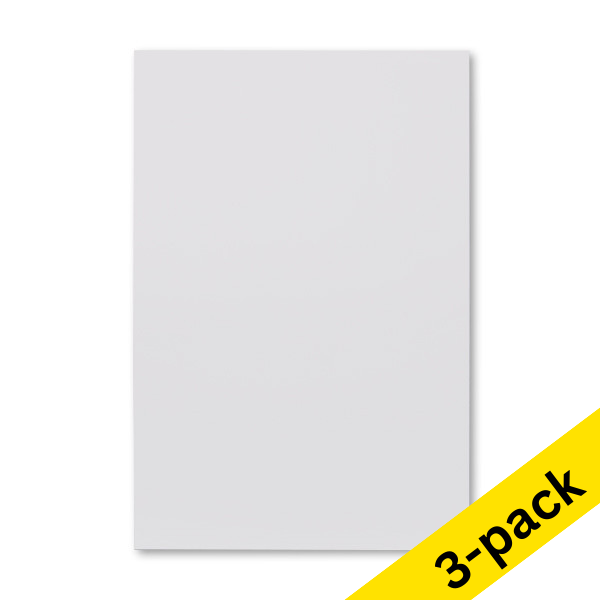 123ink white magnetic sheet, 20cm x 30cm (3-pack)  302148 - 1