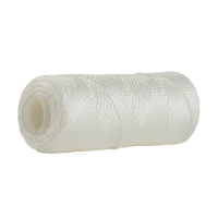 123ink white mason's twine on spool, 1.1mm x 50m 303040 123ink white mason's twine on spool, 1.1mm x 50m 303040