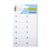 123ink white/blue freezer labels, 23mm x 50mm (60 labels)