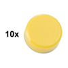 123ink yellow magnets, 15mm (10-pack)