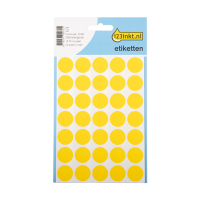 123ink yellow marking dots, Ø 19mm (105 labels)