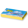 123ink yellow self-adhesive notes, 100 sheets, 38mm x 51mm (3-pack)