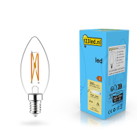 123inkt 123led E14 LED dimmable filament candle bulb 2.5W (25W)  LDR02068