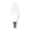 123led E14 LED frosted candle bulb 2.2W (25W)