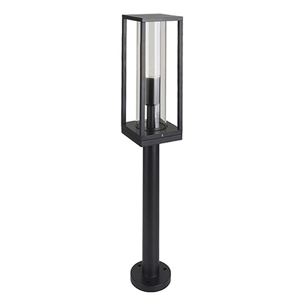 123inkt 123led E27 LED black glass Hudson garden lantern 15931 LDR08508 - 3