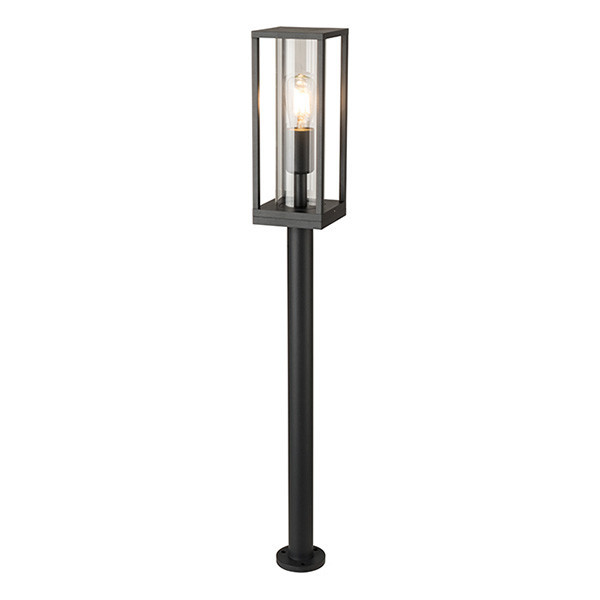 123inkt 123led E27 LED black glass Hudson garden lantern 15931 LDR08508 - 2