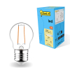 123led E27 LED filament ball bulb 2.5W (25W)