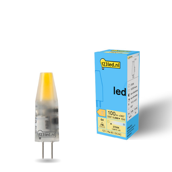 123inkt 123led G4 LED capsule 1W (10W)  LDR01934 - 1