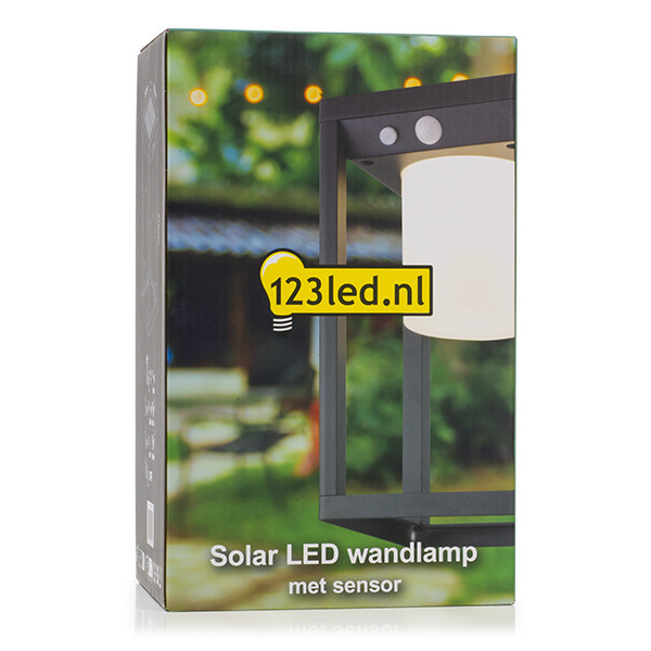 123inkt 123led Kingsbridge solar wall lamp with sensor KH1972DN LDR08540 - 5