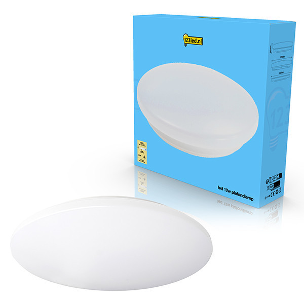 123inkt 123led ceiling lamp, Ø 27cm (12W) | 4000K  LDR02031 - 1