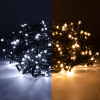 360 LED icicle lights | warm white &amp; cold white | remote control | 12.1m