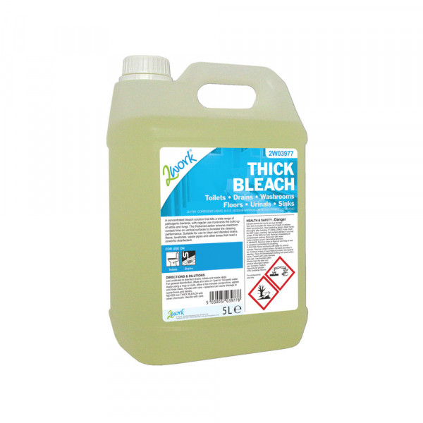 2Work 2W03977 thick bleach, 5 Litre 215 299145 - 1