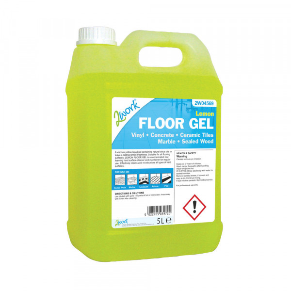 2Work 2W04569 floor gel concentrate, 5 litre  299168 - 1