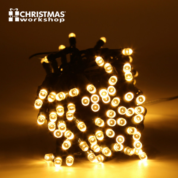 300 warm white LED string Christmas lights 70929 299235 - 1