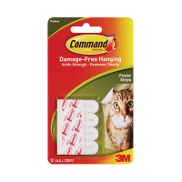 3M Command 17024 adhesive poster strips (12-pack) 7100118790 214527