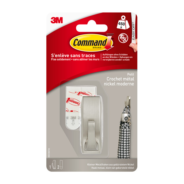 3M Command small metal self-adhesive hook, 1.4kg MR01BNC 214509 - 1