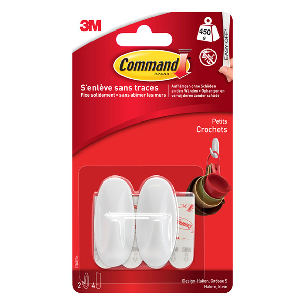 3M Command small strips and designer hooks (2-pack) 17082 214559 - 1