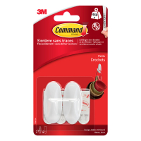 3M Command small strips and designer hooks (2-pack) 17082 214559